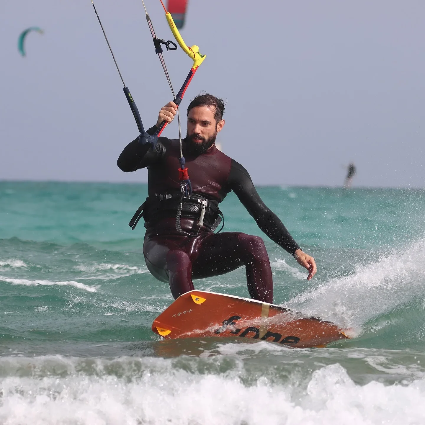 Antonin Cohen en kitesurf