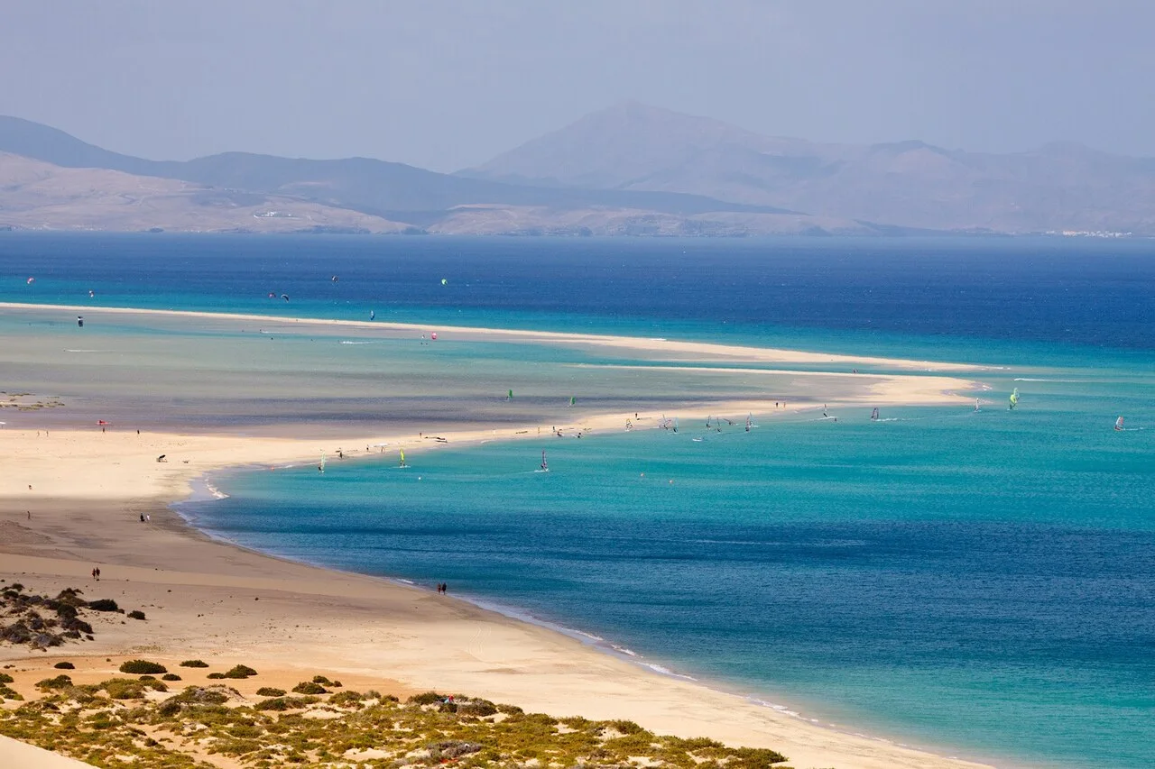 Kitesurf et windsurf à Sotavento